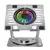 Base Articulada em alumínio com Cooler para Notebook e Tablets Rise Mode Até 17", Galaxy Gray X5, RGB, com Cooler - RM-CN-05-RGB