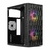 Gabinete Gamer TGT Jester V2, Rainbow, Mini-Tower, Lateral de Acrilico, Com 2 Fans, Preto, TGT-JSRV2-BKGF02 - comprar online