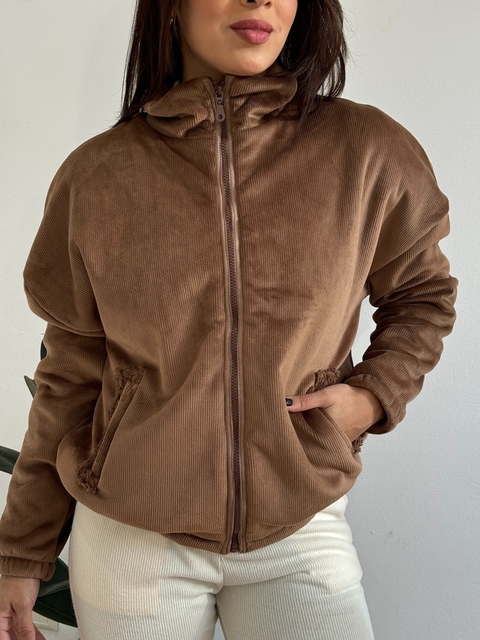 Campera ALASKA (Corderoy con Piel) - comprar online