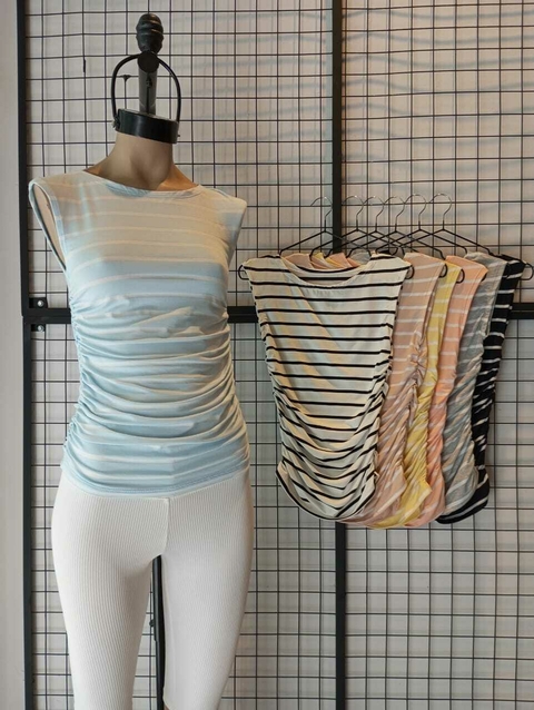 Musculosa ATENEA (Modal Rayado)