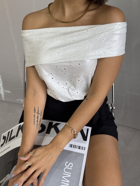 Blusa DOROTEA (Broderie Foil)