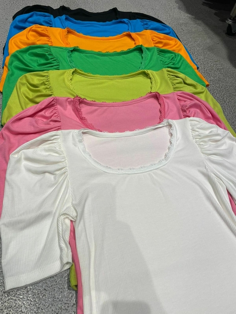 Remera RENEÉ (Morley Ribb)