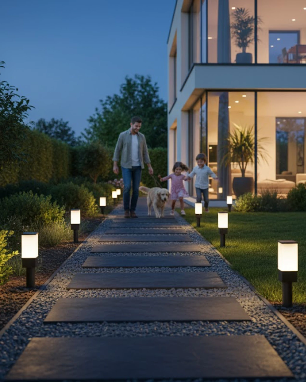 Estaca Jabalina de Jardin 2406 E27 IP44 de Aluminio Luz Directa Simetrica FW Iluminación