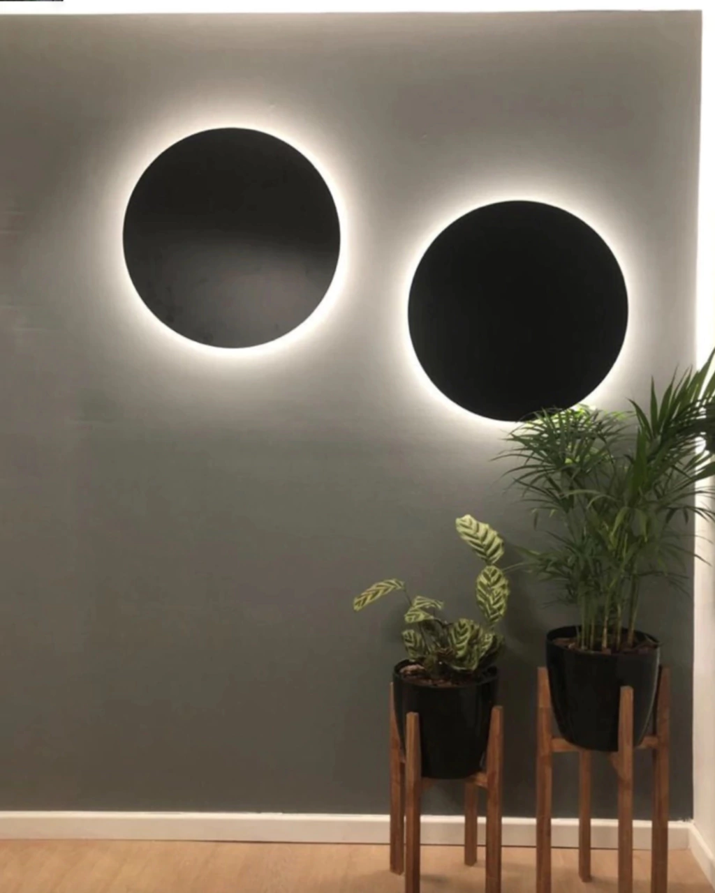 Aplique de Pared Exterior EGLO 18W LED Circular Temperatura Variable Vonderk