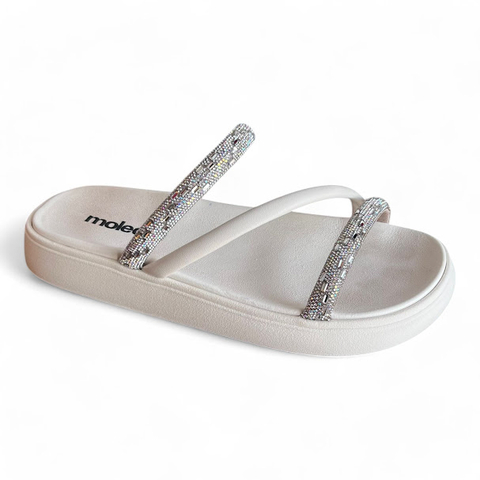 Papete Feminina Moleca com Brilho