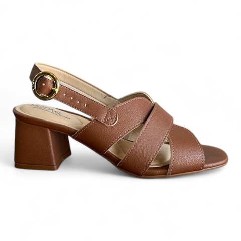 Sandália Fisherman Feminina Modare Fivela Salto Grosso