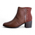 Bota Feminina Salto Baixo Cano Curto Confortável Comfortflex - comprar online
