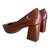 Scarpin em Verniz Feminino Salto Bloco Conforto Santinelli na internet