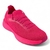 Tênis Feminino Cadarço Pink Knit Confortável Actvitta