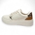 Tênis Casual Feminino Off White Cadarços Confortável Vizzano - comprar online
