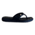 Chinelo Feminino Top Preta Confortável Comfortflex