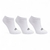 Meia Olympikus Cano Invisível 3 pares Tamanho 33-38