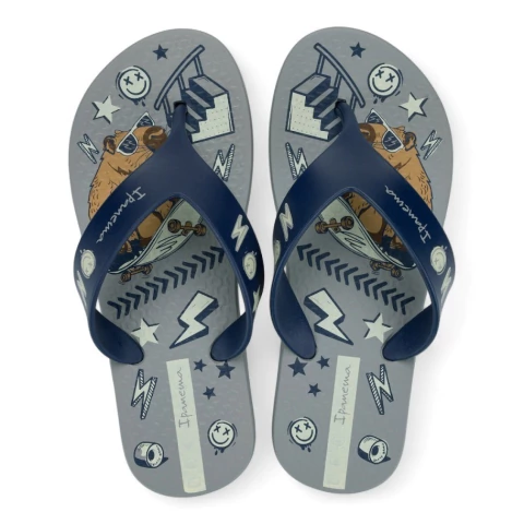 Chinelo Menino Infantil Ipanema Deck City Capivara Confortável