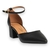 Scarpin Casual Feminino Fivela Salto Bloco Conforto Vizzano