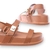 Sandália Papete Feminina Leve Velcro Confortável Santinelle - comprar online