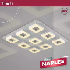 Plafón naples led 60w - comprar online