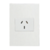 LLAVE.ARMADA.MIG:L718 TOMA 20AMP.BLANCO - MIG - L-718