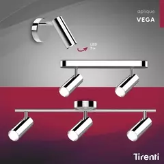 APLIQUE VEGA CROMO en internet
