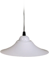 FERRO:C-130 COLGANTE CHAPA BLA NCO.DIAM 22CM. - FERROLUX - C-130BLA