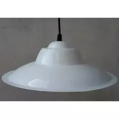 Colgante chapa 32cm blanco - Tirenti