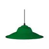 FERRO:C-136 COLGANTE CHAPA 32 CM VERDE - FERROLUX - C-136VER