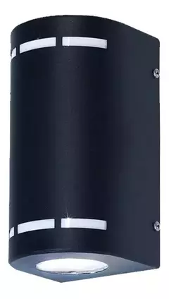FERRO:AP-221 BIDIRECCIO.CURVO OPORTO GU10 NEGRO -