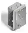 CAJA PVC EMB. RECTANGULAR C/TU OREJA PVC HOMEPLAST X UNID - GENROD CAJA COMPLETA 156 UNID. - 02220PG