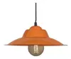 FERRO:C-136 COLGANTE CHAPA 32 CM NARANJA - FERROLUX - C-136NAR