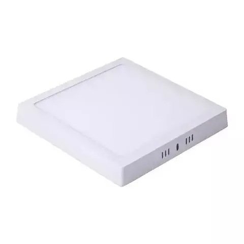 CANDELA: PLAFON LED CUADRADO 12W LUZ FRIA 6000K MARCO BLANCO -- IMPORTADORA SUDAMERICANA COD.6837