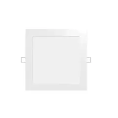 Embutido led cuadrado 12w led luz calida - comprar online