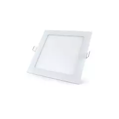 Embutido led cuadrado 18w led luz calida - comprar online