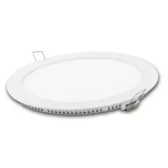 Embutido led circular 24w luz fria - comprar online