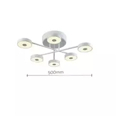 Plafon medusa led 30w luz calida - Tirenti