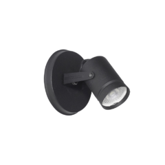 FERRO: S-1900N/T SPOT GRANADA 1 LUZ GU10 NEGRO (AN:110XPROF:115X:H120MM) - FERROLUX COD. S-1900N/T - comprar online