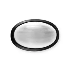 Tortuga oval negra polipropileno - comprar online