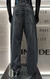 Jean Super Baggy FLORIDA GRIS costura diagonal - JIN´S DENIM