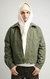 Campera de jean boxy RUFFALO Verde Militar - comprar online