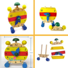 Relógio quebra-cabeça montessori - planet sensorial - Jogos Sensoriais, Jogos pedagógicos e Educacionais