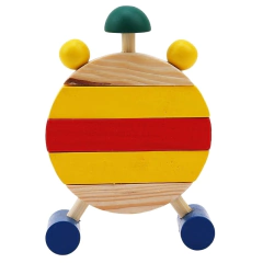 Imagem do Relógio quebra-cabeça montessori