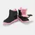 Bota Infantil Bibi Roller 2.0 Drop Preta/Rosa - Colo de Mani