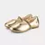 Sapatilha Infantil Bibi Ballerina Basic Dourada com Brilho - comprar online