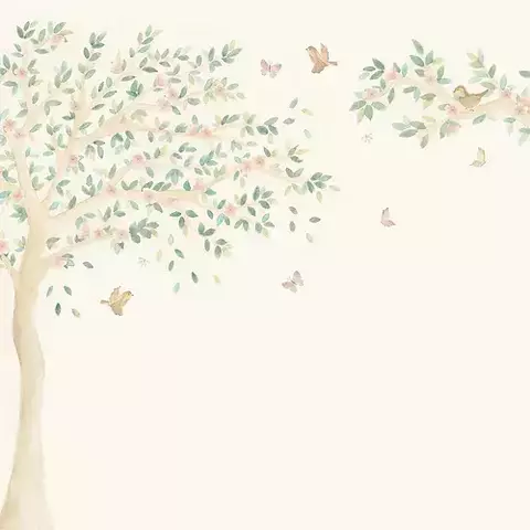 Painel de Parede Celulose Árvore De Cerejeira