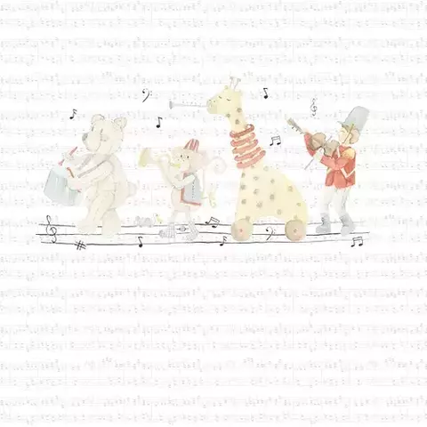 Painel de Parede Celulose Banda Brinquedos