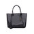 BOLSA TOTE GRANDE EM TELA MESH PRETA