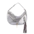BOLSA GRANDE ROCK ZÍPER PRATA