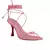 SANDÁLIA SALTO MÉDIO DEGRADÊ ROSA CUPCAKE