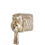 BOLSA METAL LEATHER NUDE - comprar online