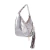 BOLSA GRANDE ROCK ZÍPER PRATA - comprar online