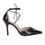 SCARPIN SALTO ALTO AMARRAÇÕES LAÇO PRETO - comprar online