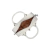 BOLSA PEQUENA EM COURO OFF WHITE COM CADEADO DECORATIVO - loja online